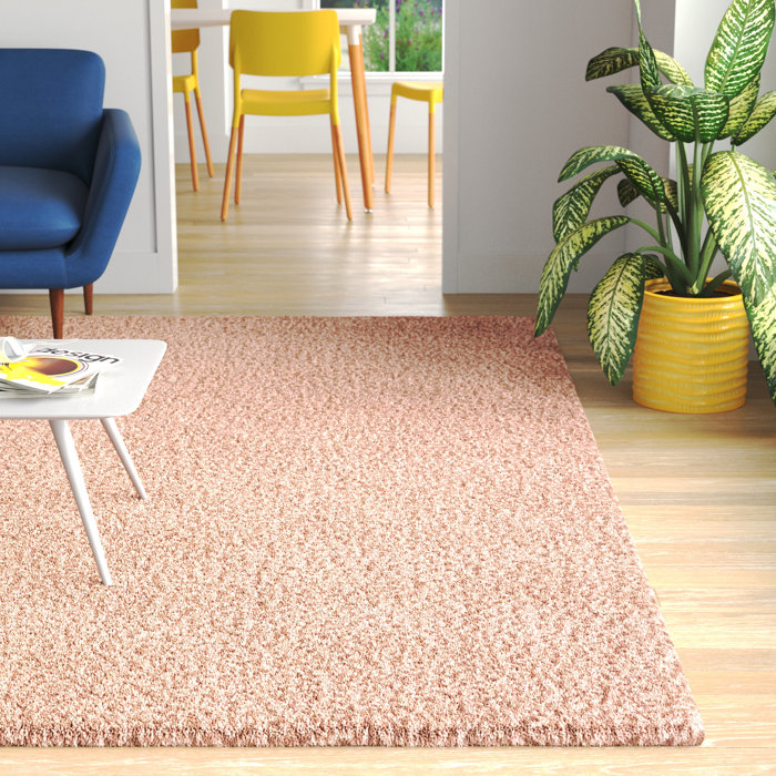 Wayfair Basics® Shag Pink Area Rug & Reviews Wayfair